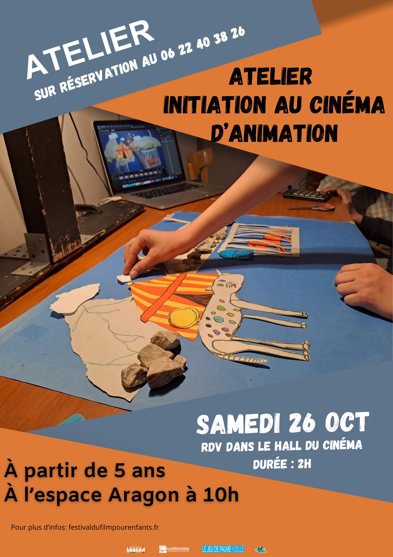 ATELIER D’INITIATION AU CINÉMA D’ANIMATION